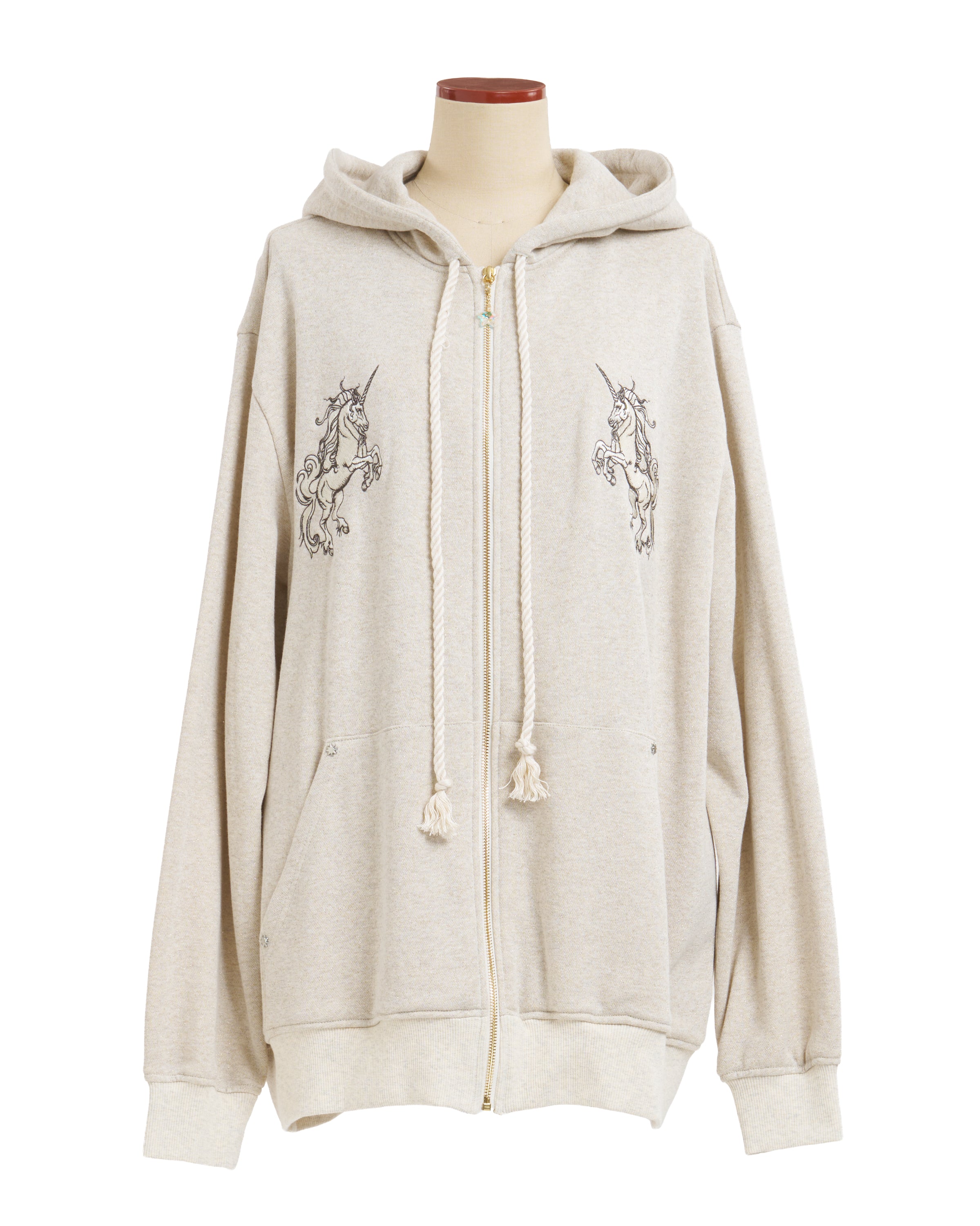 Unicorn zip hoodie #stardust WH