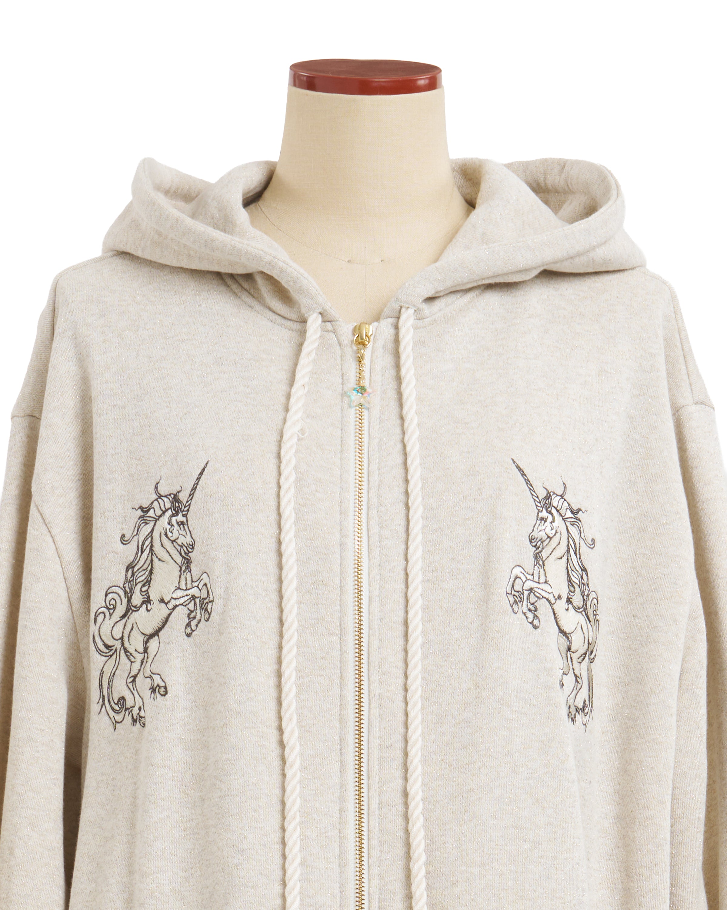 Unicorn zip hoodie #stardust WH