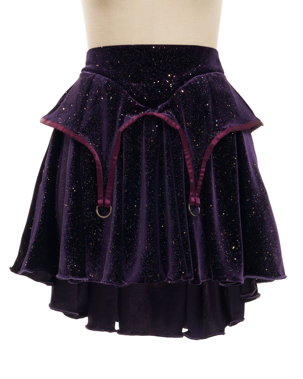 Stardust garter skirt purple