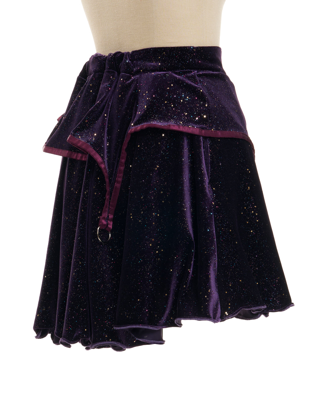 Stardust garter skirt purple