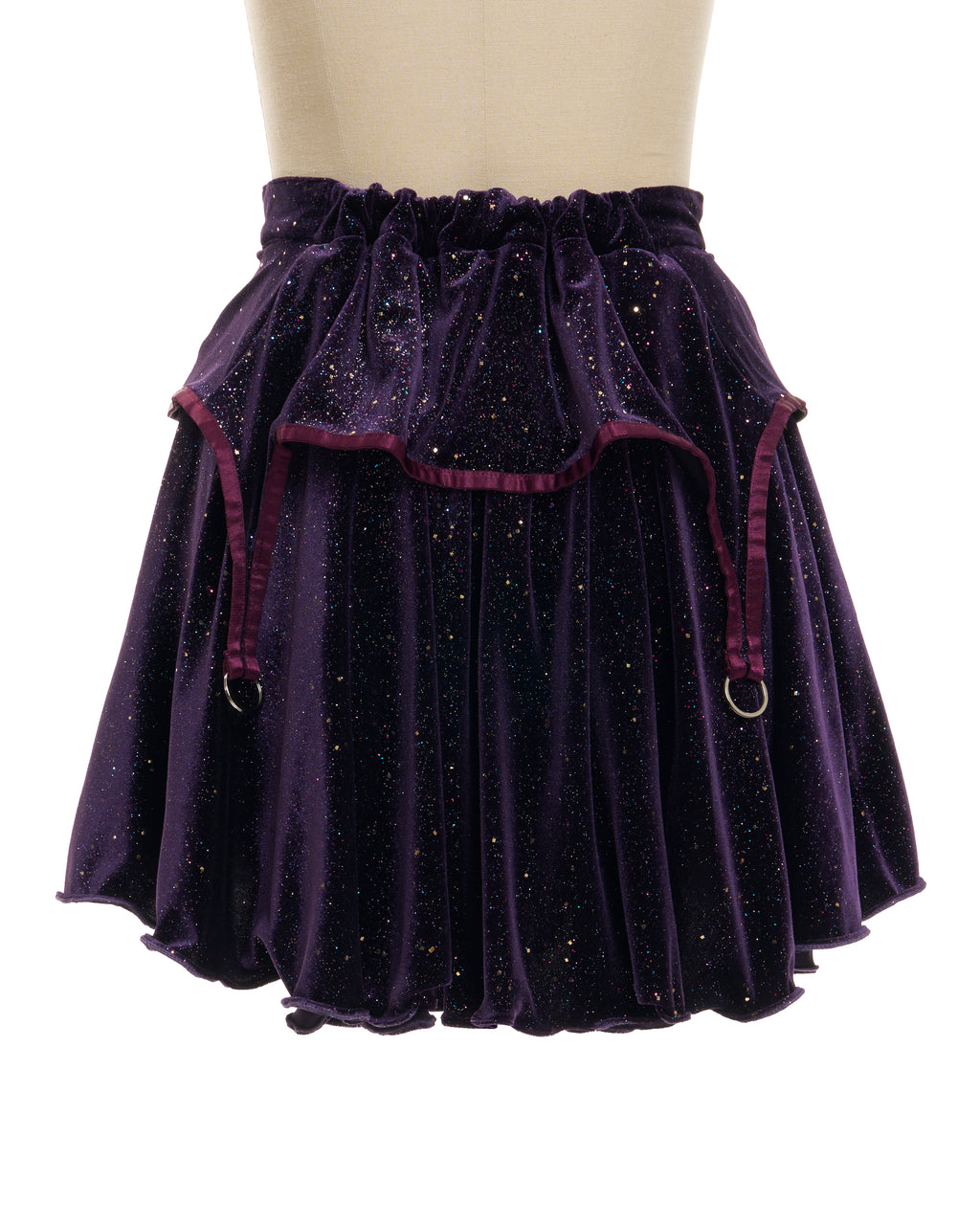 Stardust garter skirt purple