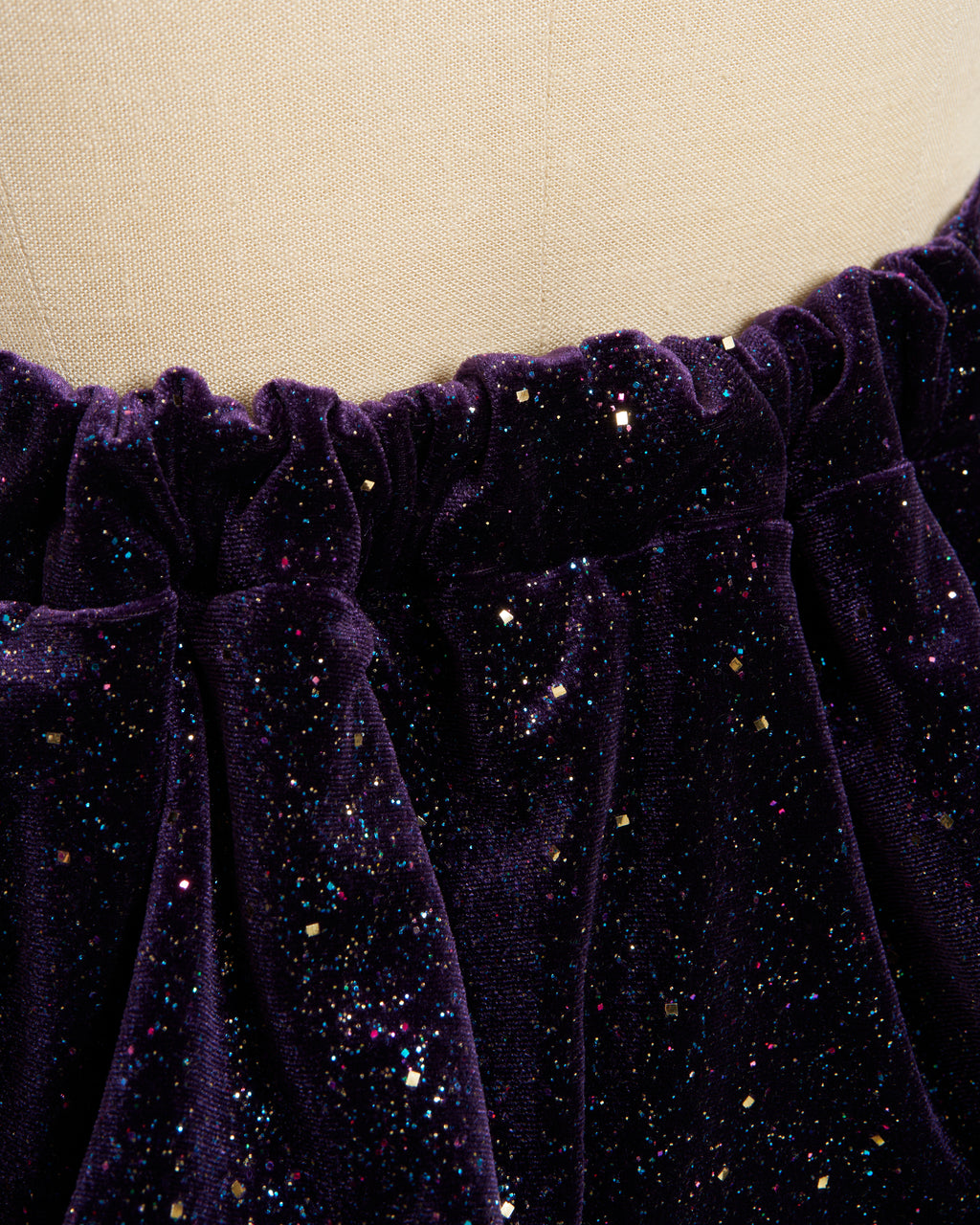 Stardust garter skirt purple