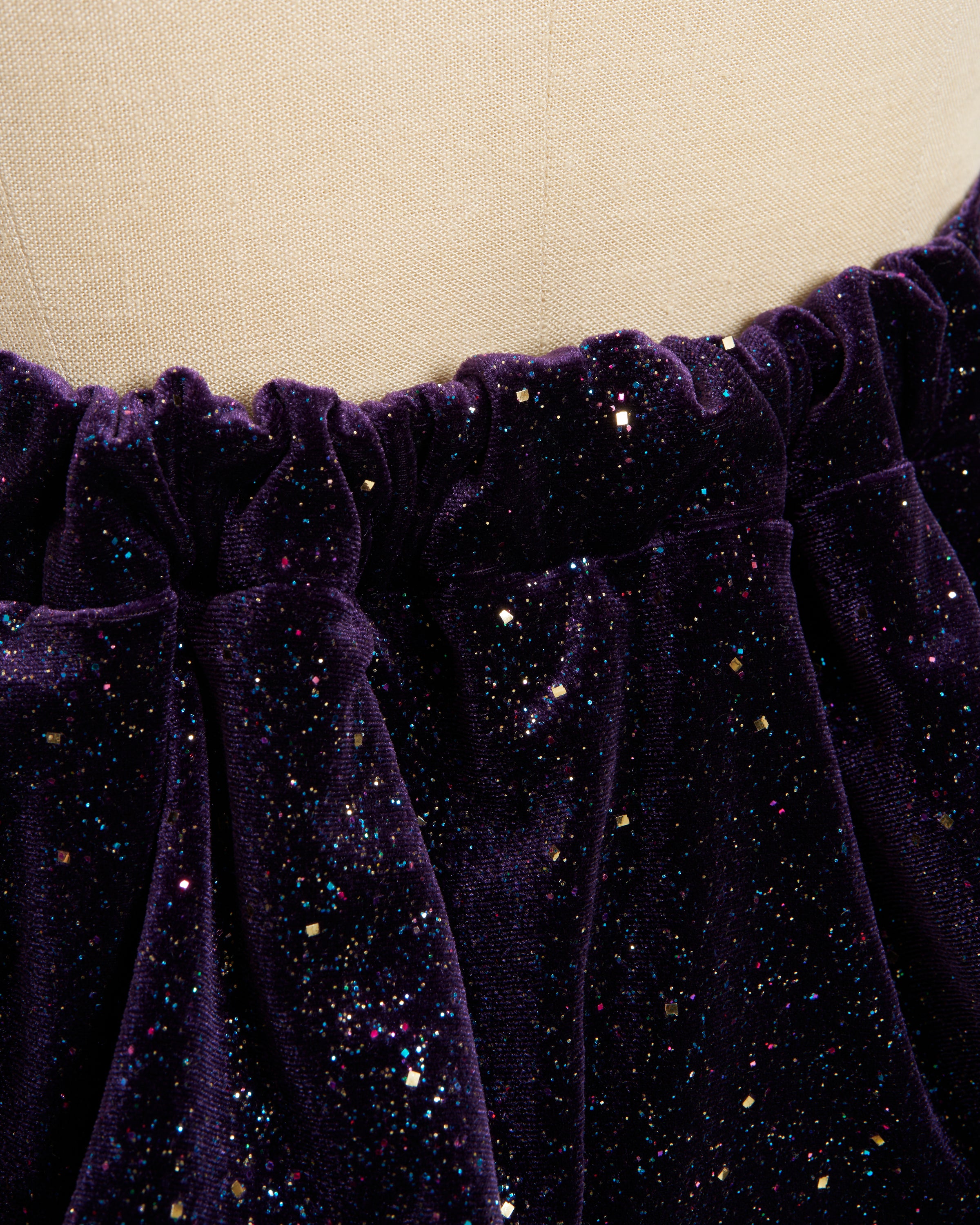 Stardust garter skirt purple