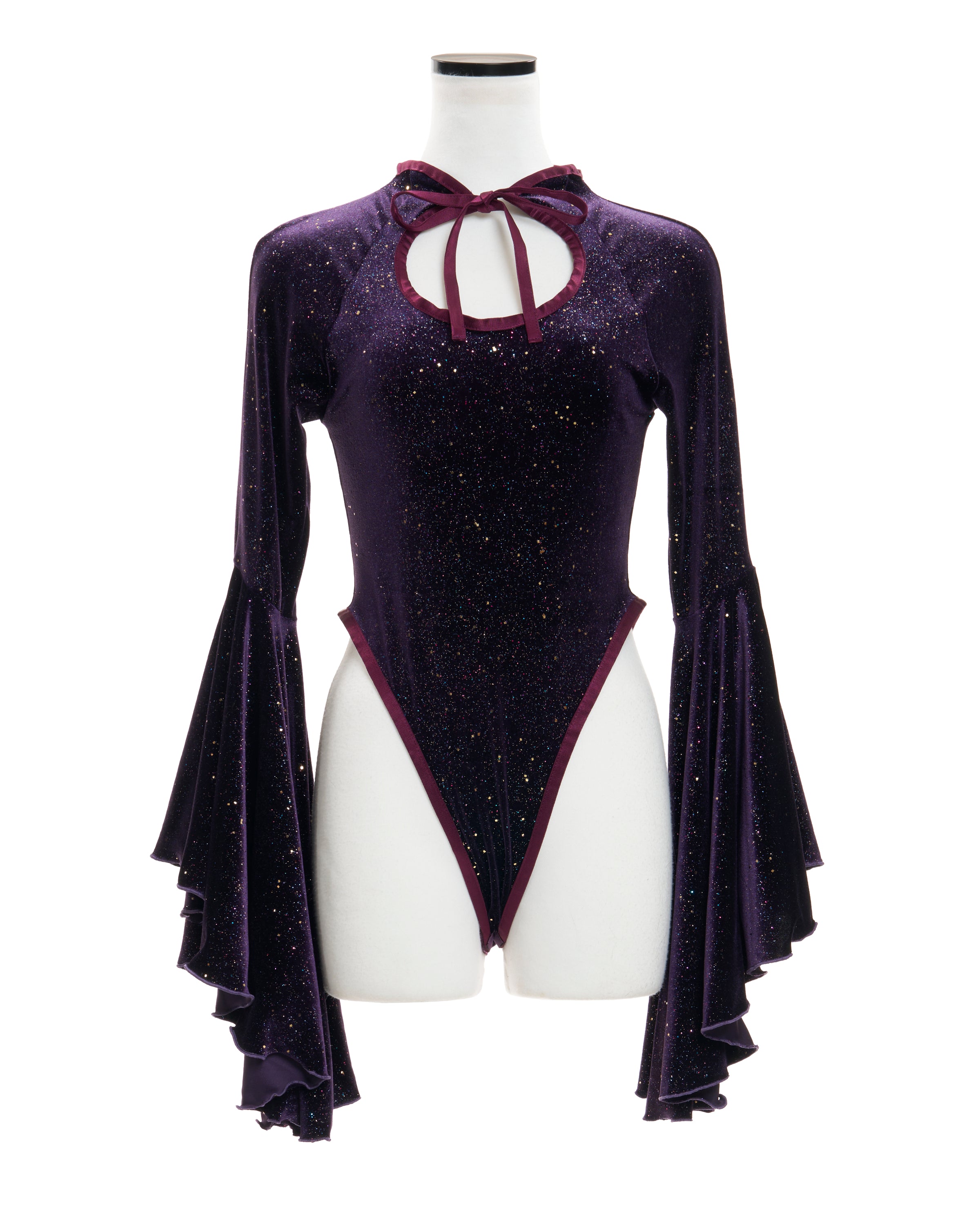 Stardust bodysuit purple