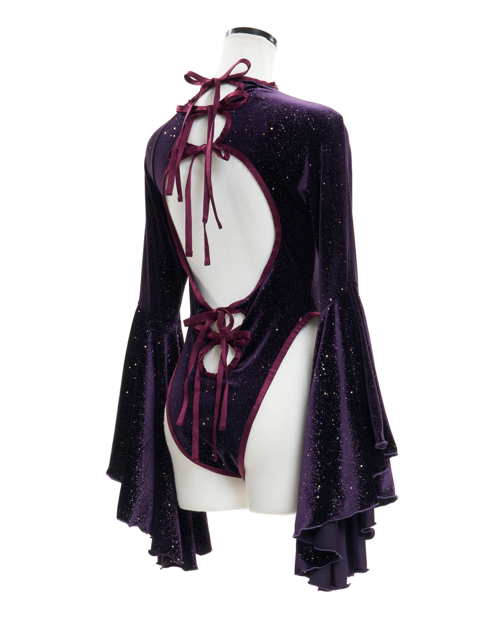 Stardust bodysuit purple