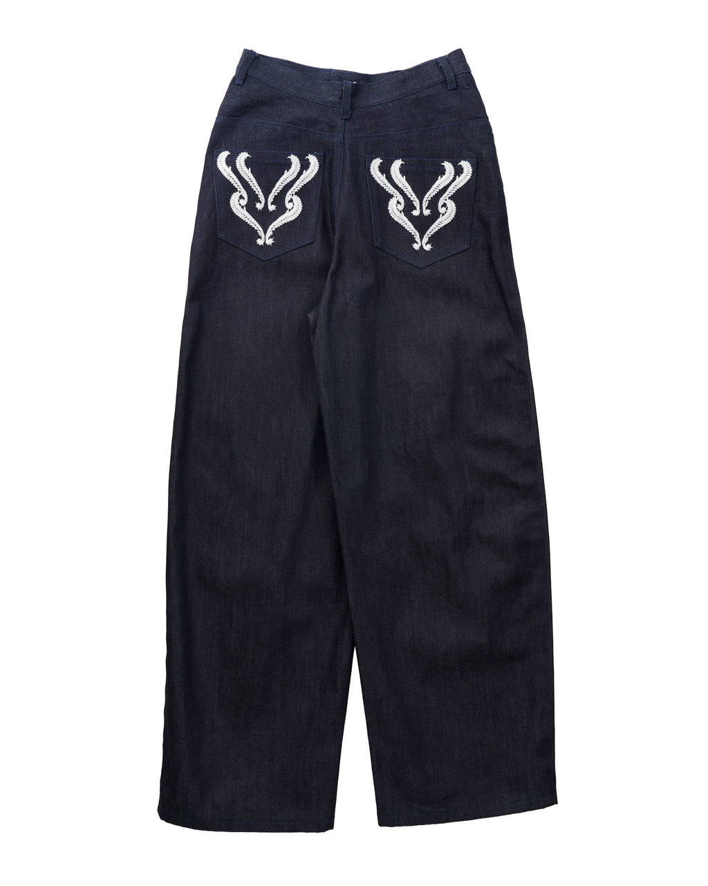 the swan high-rise jeans