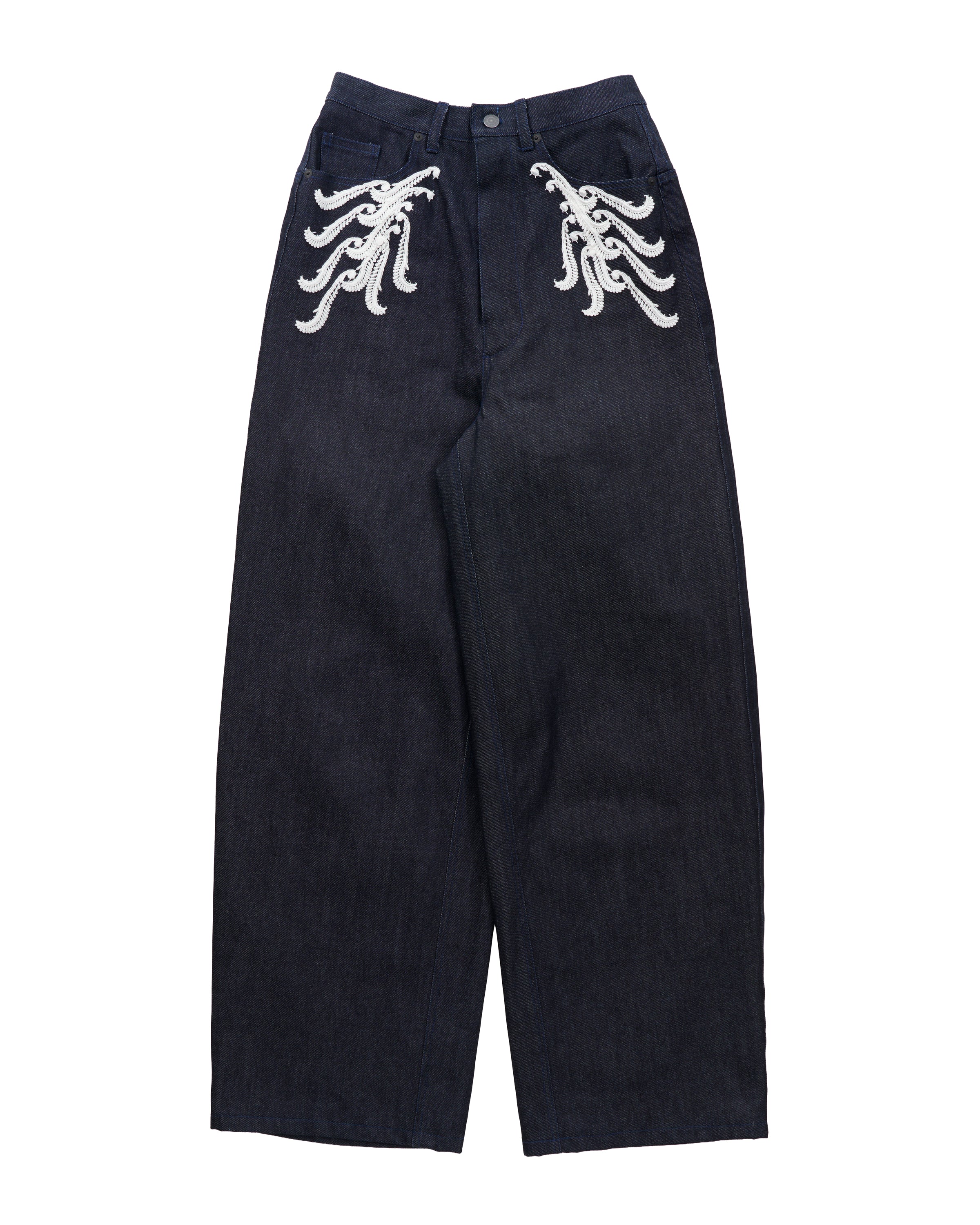 the swan high-rise jeans