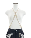 Pearl stars body chain