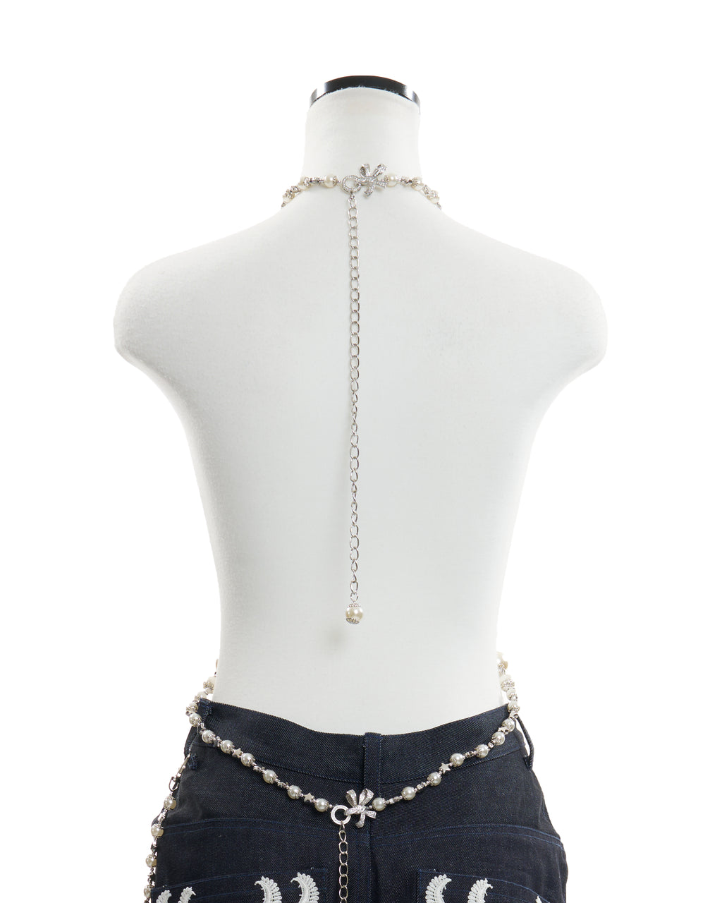Pearl stars body chain