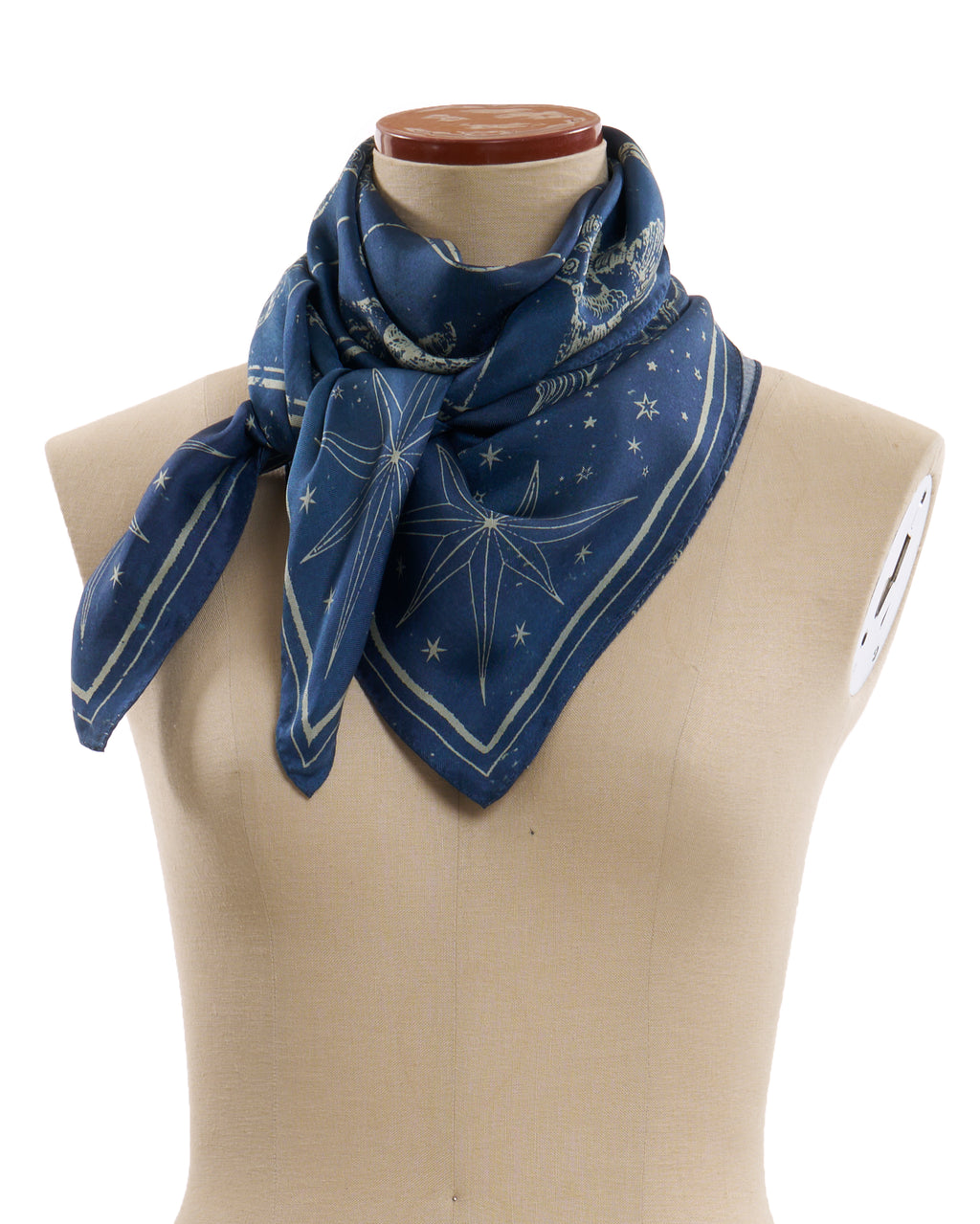 Zodiac silk scarf