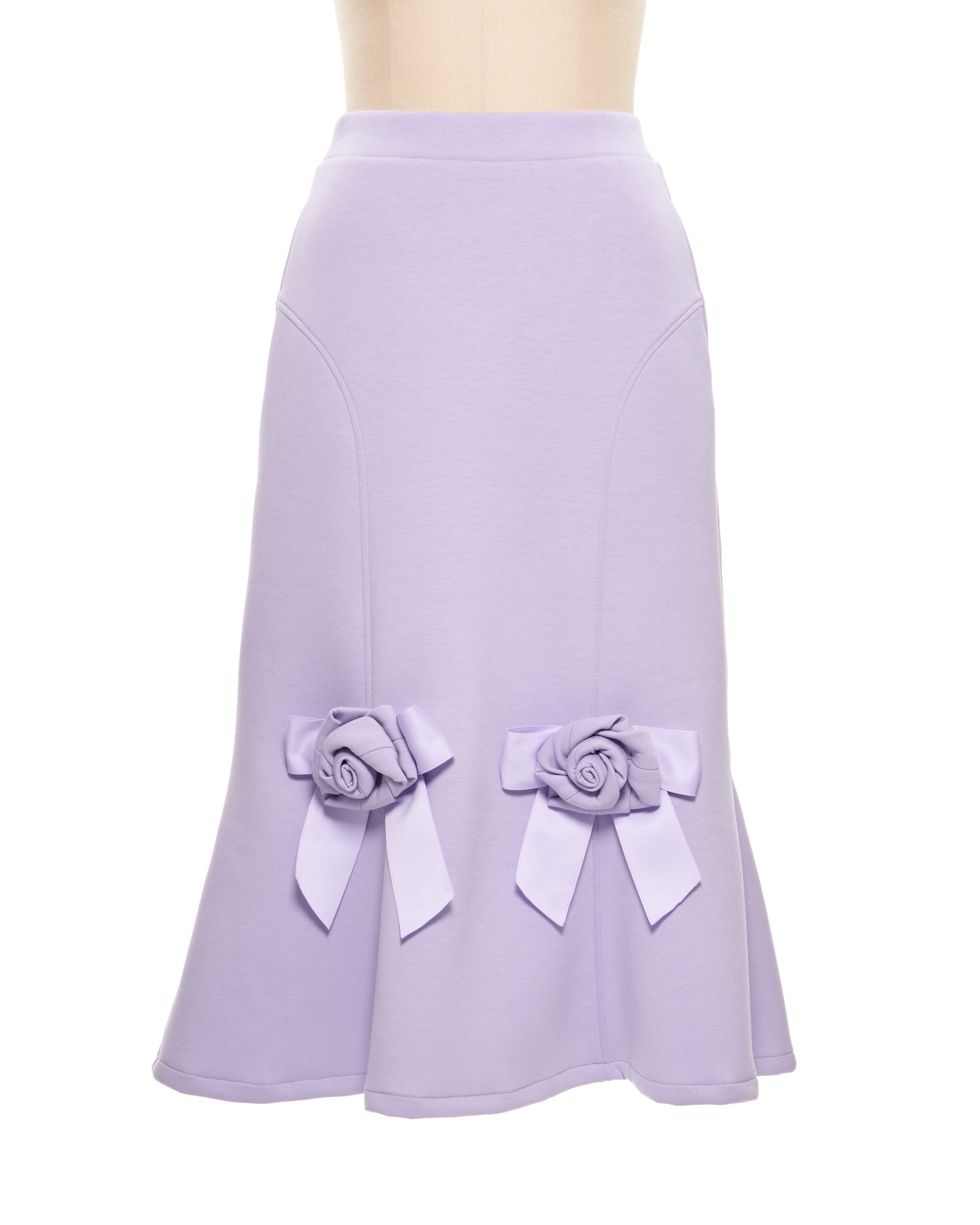 Rose garden skirt purple