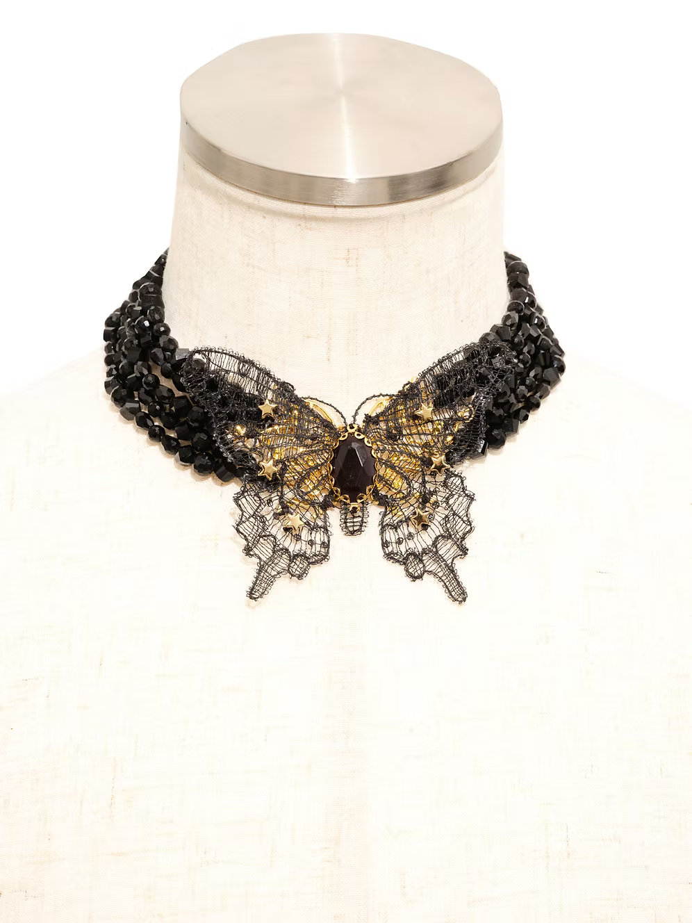 Butterfly choker Black