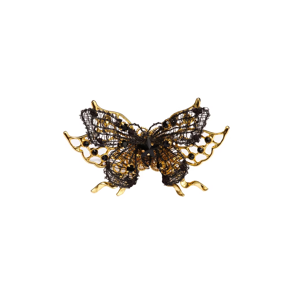 Butterfly ring Black