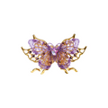 Butterfly ring Purple