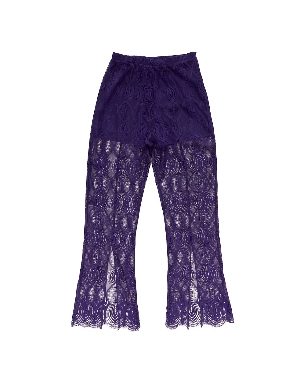 Lace Pants Purple
