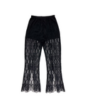 Lace Pants Black